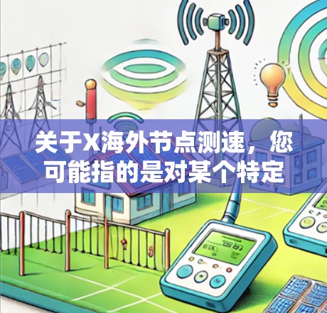关于X海外节点测速，您可能指的是对某个特定的网络节点或存储节点进行性能测试，特别是在海外地区的节点。以下是一些可能的步骤和注意事项，帮助您进行测速