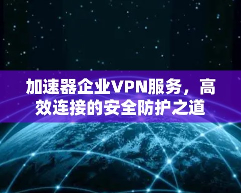 加速器企业VPN服务，高效连接的安全防护之道