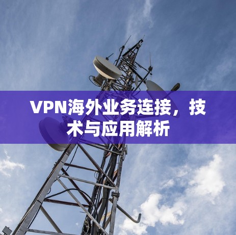 VPN海外业务连接,技术与应用解析 VPN海外业务连接,技术与应用解析