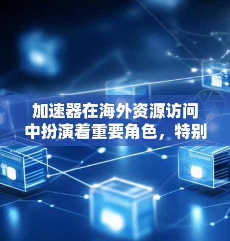 加速器在海外资源访问中扮演着重要角色，特别是在处理跨国数据传输、云计算、网格计算等场景时。以下是一些关于加速器在海外资源访问中的应用和解决方案的思考