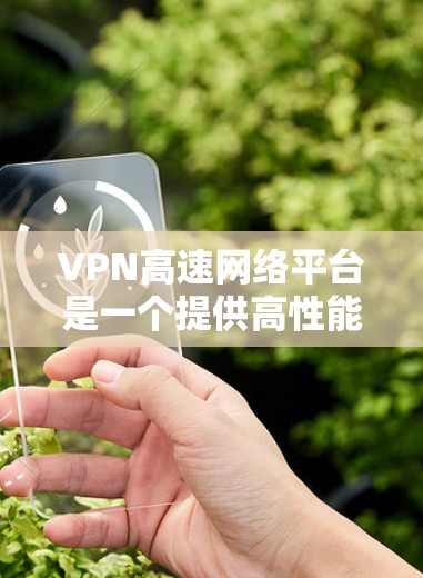 VPN高速网络平台是一个提供高性能网络服务的综合解决方案,旨在满足用户在网络安全、隐私保护和高速连接方面的需求。以下是对该平台的详细分析和总结 VPN高速网络平台是一个提供高性能网络服务的综合解决方案,旨在满足用户在网络安全、隐私保护和高速连接方面的需求。以下是对该平台的详细分析和总结