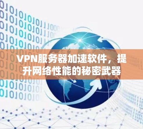 VPN服务器加速软件，提升网络性能的秘密武器