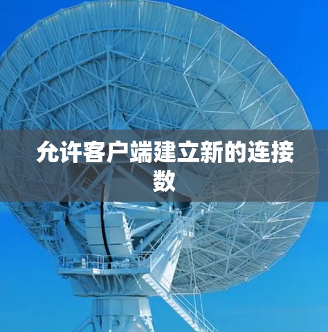 允许客户端建立新的连接数
