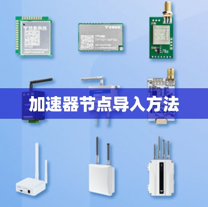 加速器节点导入方法
