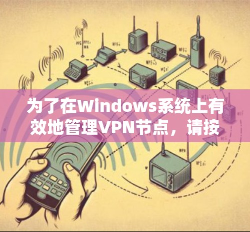 为了在Windows系统上有效地管理VPN节点，请按照以下步骤操作