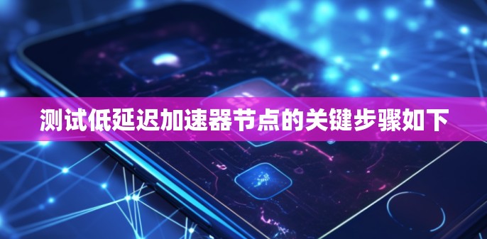 测试低延迟加速器节点的关键步骤如下