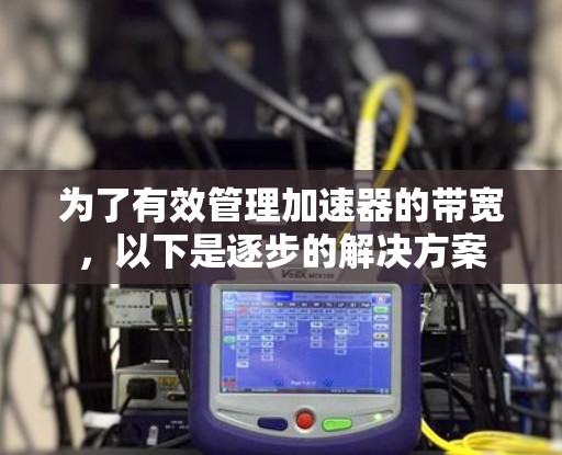 为了有效管理加速器的带宽，以下是逐步的解决方案