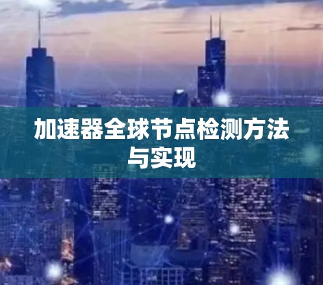 加速器全球节点检测方法与实现