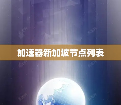 加速器新加坡节点列表
