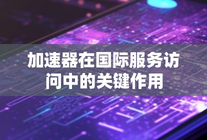 加速器在国际服务访问中的关键作用
