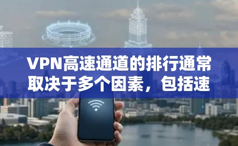 VPN高速通道的排行通常取决于多个因素，包括速度、安全性、服务器覆盖、用户体验等。以下是一些主要的VPN服务提供商及其排名（基于部分常见的高性能VPN服务）