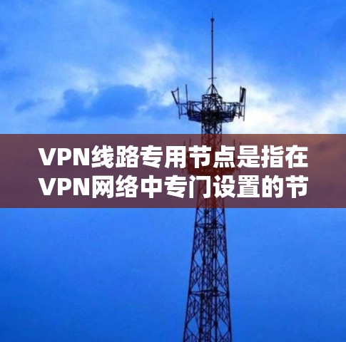 VPN线路专用节点是指在VPN网络中专门设置的节点，用于处理特定的VPN流量和功能，提供安全性、管理控制和性能优化。以下是对其配置和管理的详细步骤