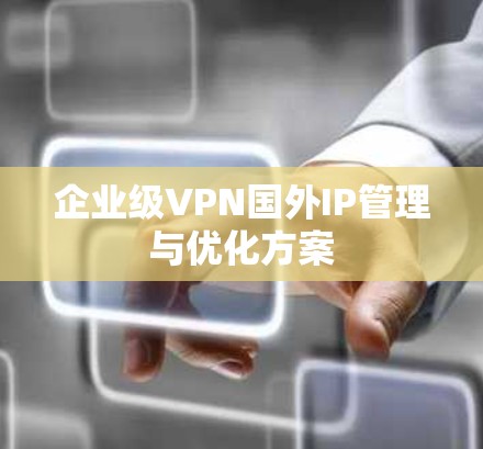企业级VPN国外IP管理与优化方案