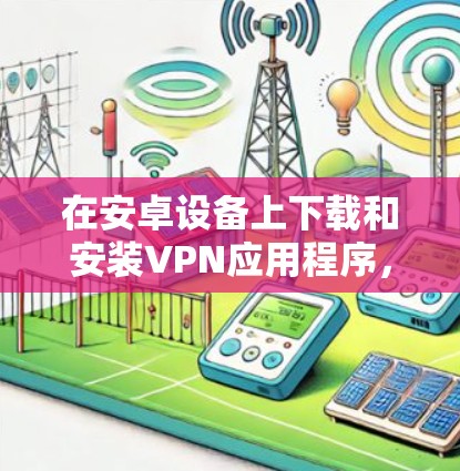 在安卓设备上下载和安装VPN应用程序，通常可以通过以下步骤完成。请注意，某些VPN服务可能需要付费或注册，而有些可能是免费的。以下是通用步骤