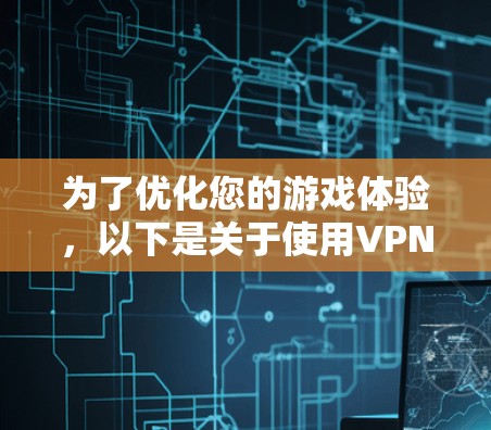 为了优化您的游戏体验，以下是关于使用VPN在海外游戏中的建议和步骤