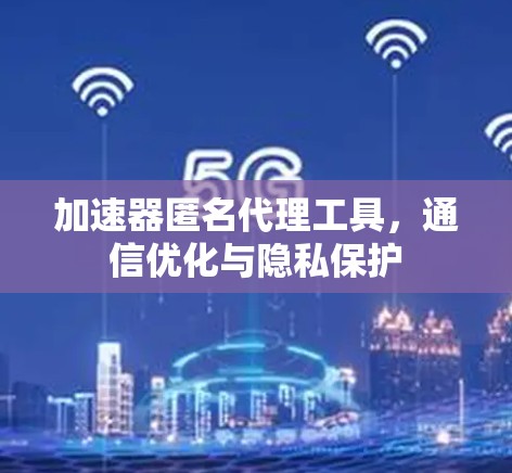 加速器匿名代理工具，通信优化与隐私保护
