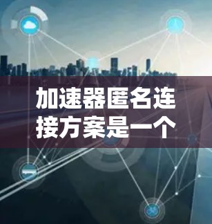 加速器匿名连接方案是一个综合性的策略，旨在保护实验数据的匿名化处理，确保隐私和数据安全。以下是该方案的详细分解