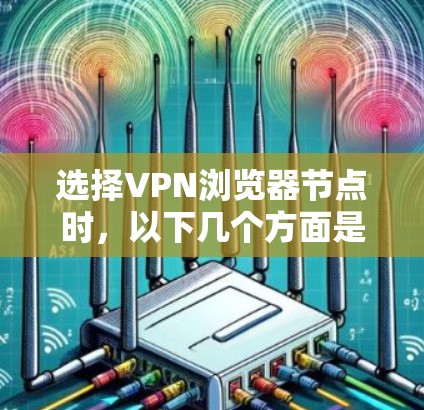 选择VPN浏览器节点时，以下几个方面是需要重点考虑的
