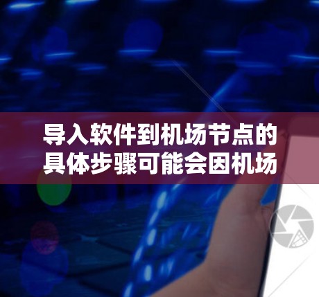 导入软件到机场节点的具体步骤可能会因机场的具体环境、所使用的软件类型以及网络架构的不同而有所差异。以下是一个通用的机场节点导入软件的步骤指南，假设你是在一个 Linux 服务器环境中进行操作