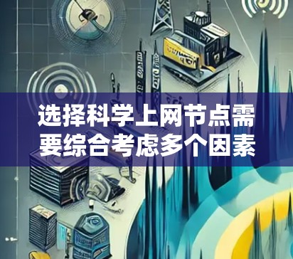 选择科学上网节点需要综合考虑多个因素，以确保获取的数据质量、格式和访问便利性。以下是一些关键因素和推荐节点