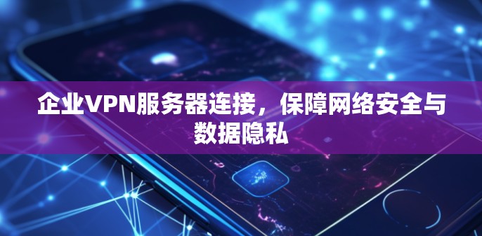 企业VPN服务器连接，保障网络安全与数据隐私