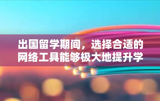 出国留学期间，选择合适的网络工具能够极大地提升学习和生活的效率。以下是根据不同需求整理的网络工具推荐，帮助你在留学期间顺利应对各种挑战