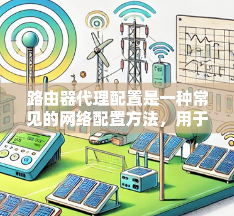 路由器代理配置是一种常见的网络配置方法，用于实现路由器作为网络中的中转设备，根据网络需求配置不同的路由策略。以下是一些常见的路由器代理配置方案，供你参考